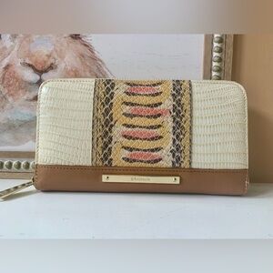 Brahmin Siri wallet Yellow Canyon